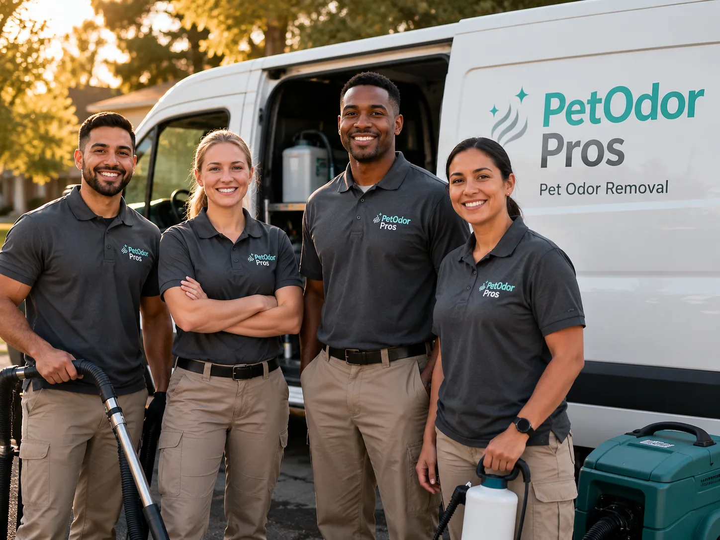 Pet Odor Removal team serving Banquete, TX